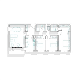 プランＣの間取り図面