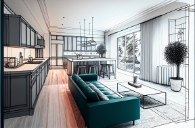 リビングの画像