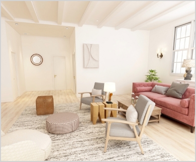 リビングルーム画像